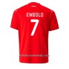 Camiseta de fútbol Suiza Breel Embolo 7 Primera Equipación Mundial 2022 - Hombre